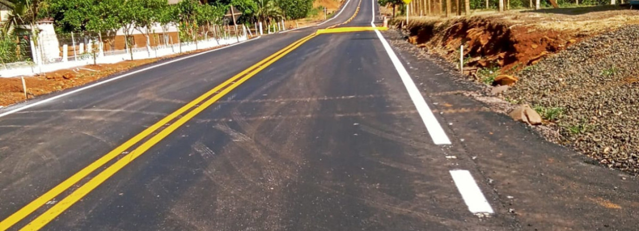 Conclusão do asfalto